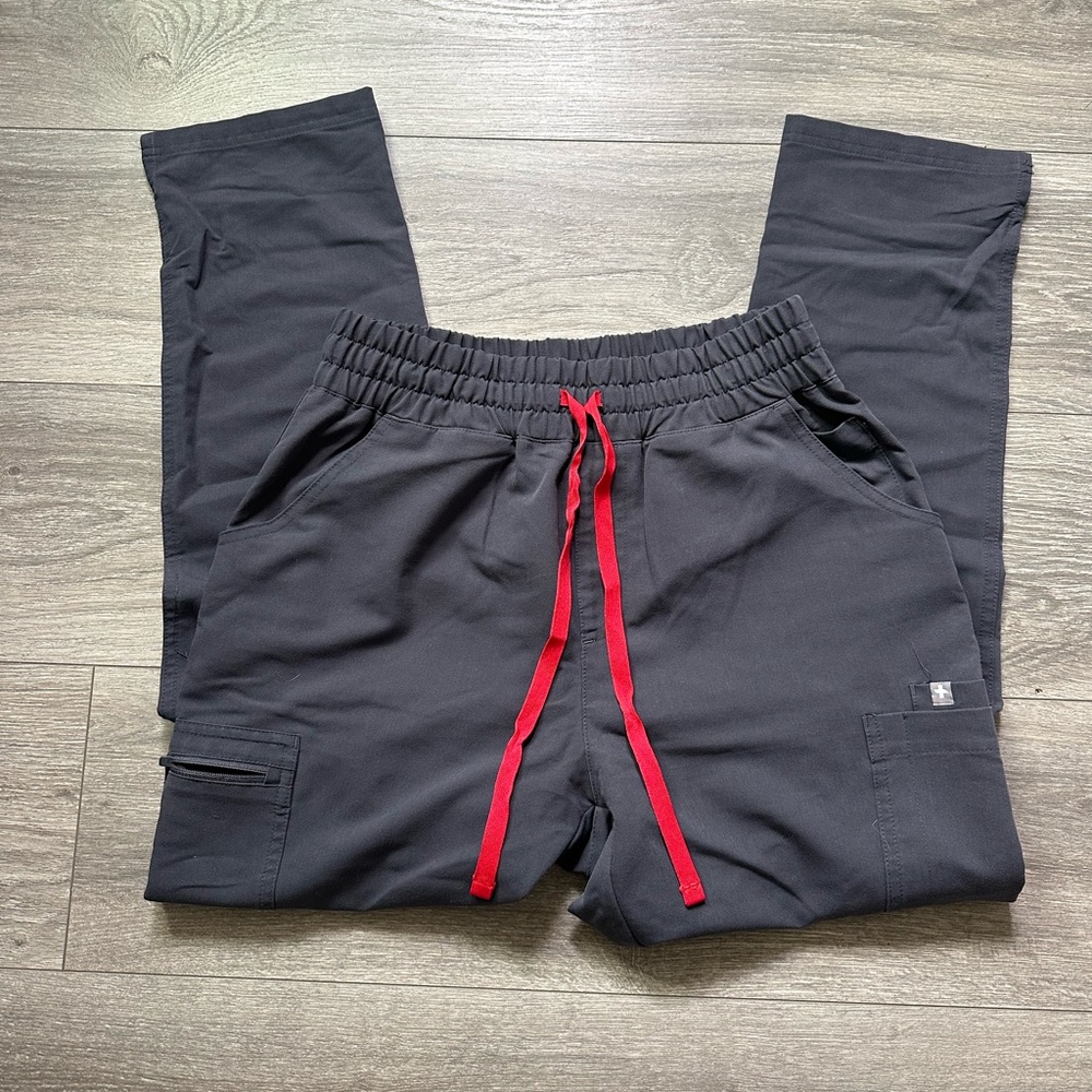 Figs gray scrub pants - PETITE